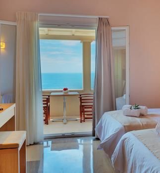 Krouzeri Beach Apartments Kéndroma Kültér fotó