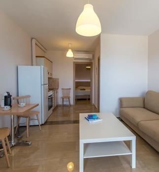 Krouzeri Beach Apartments Kéndroma Kültér fotó