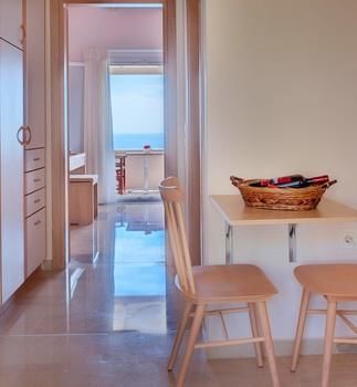 Krouzeri Beach Apartments Kéndroma Kültér fotó