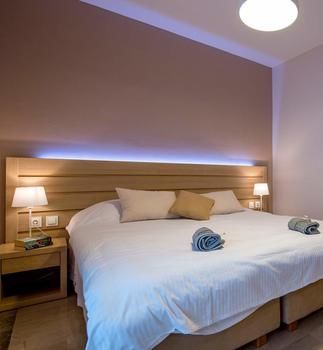 Krouzeri Beach Apartments Kéndroma Kültér fotó